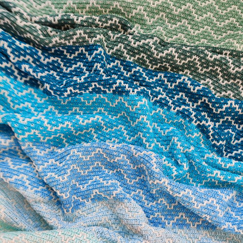 Sapphire Seas Blanket