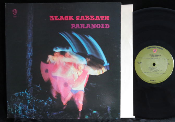 BLACK SABBATH, Paranoid [olive Warners label ARTISAN] U...