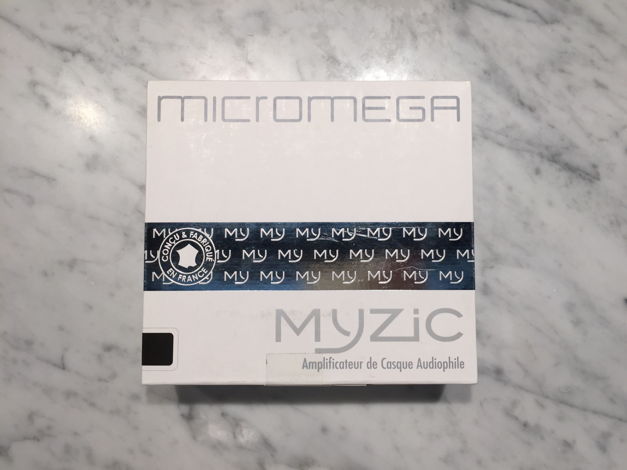 MicroMega MyZic Headpnone Amplifier - NEW IN BOX