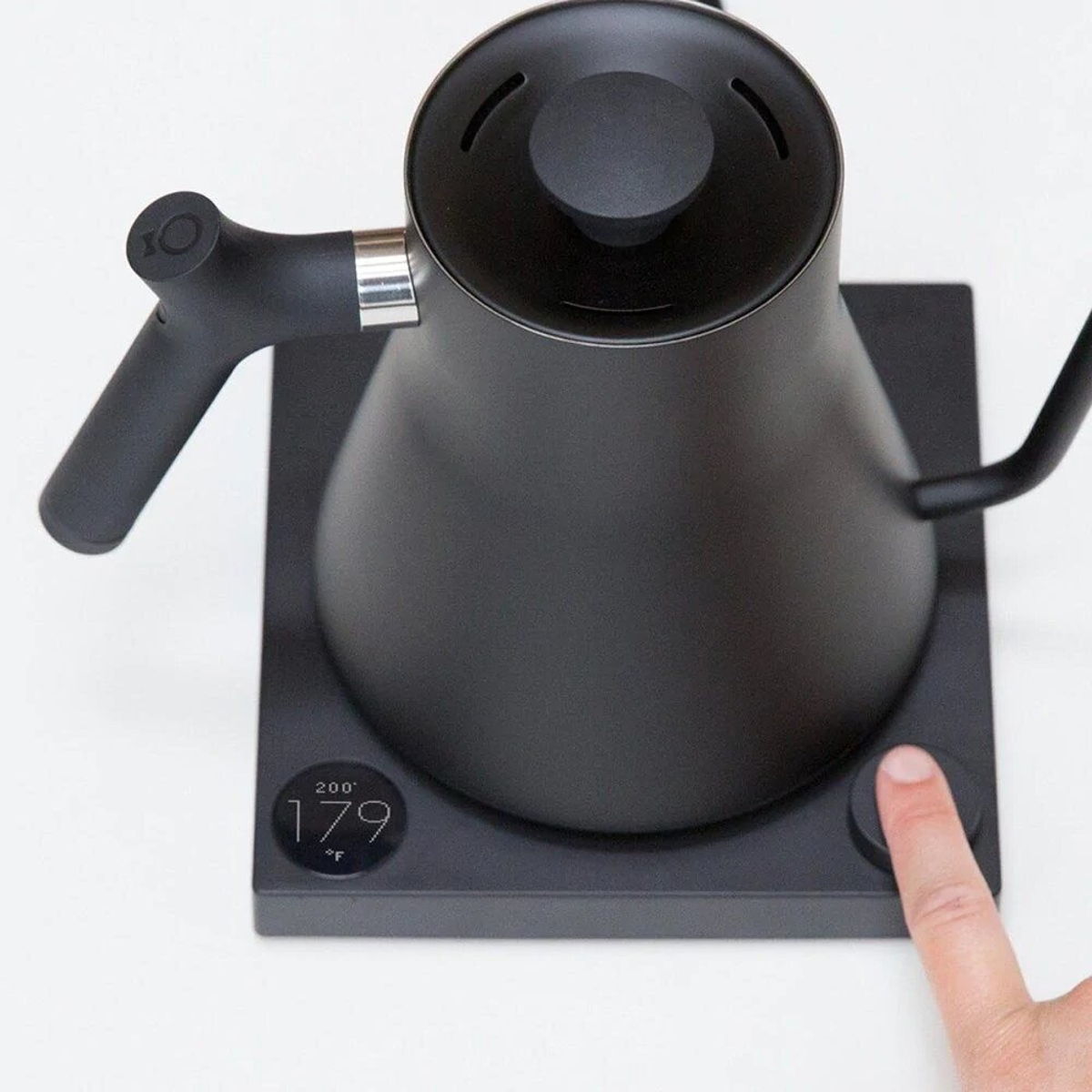 Variable temperature electric kettle for precise tea brewing