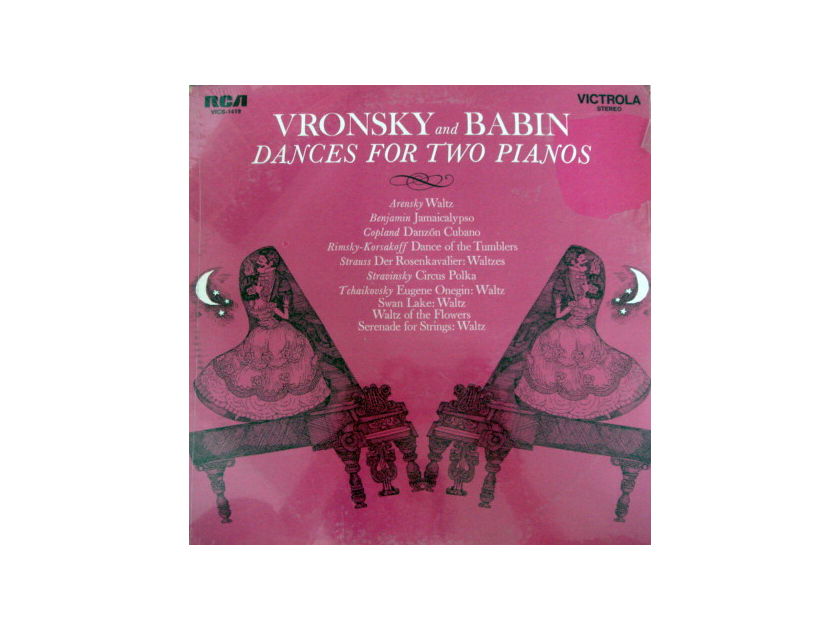 ★Sealed★ RCA Victrola / VRONSKY-BABIN, - Dances for Two Pianos, Original!
