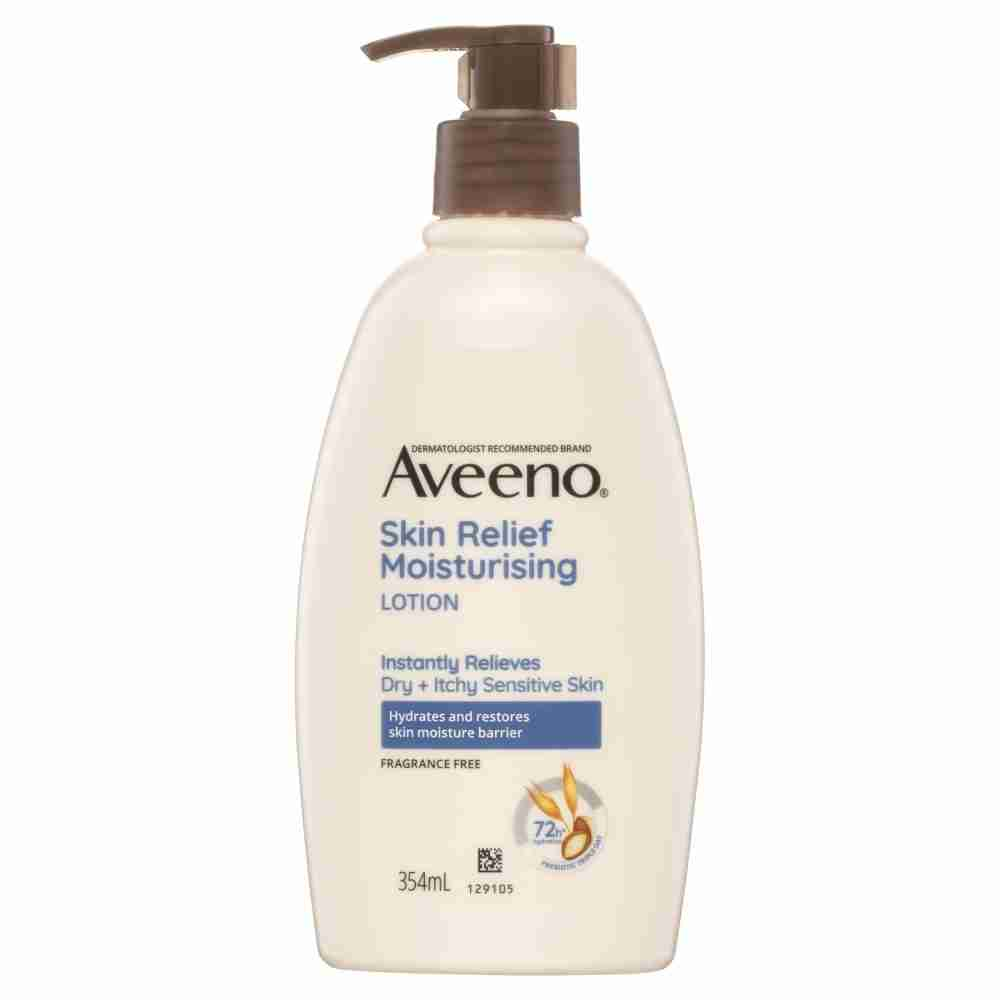 Aveeno Skin Relief Fragrance Free Moisturising Body Lotion 354Ml
