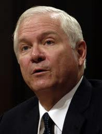 Robert Gates: The image of donning a blond wig and high heels was just too scary.