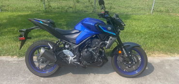 2022 YAMAHA MT-03 motorcycle for rent near Maryville, TN