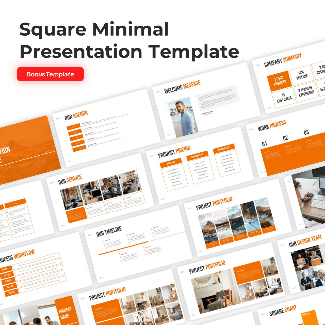 Modern X Consulting Firm Proposal Presentation Template
