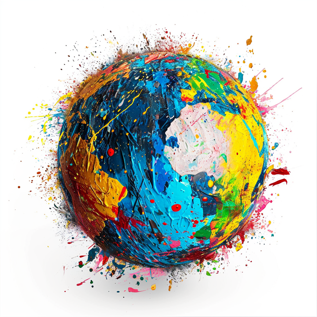 artistic globe