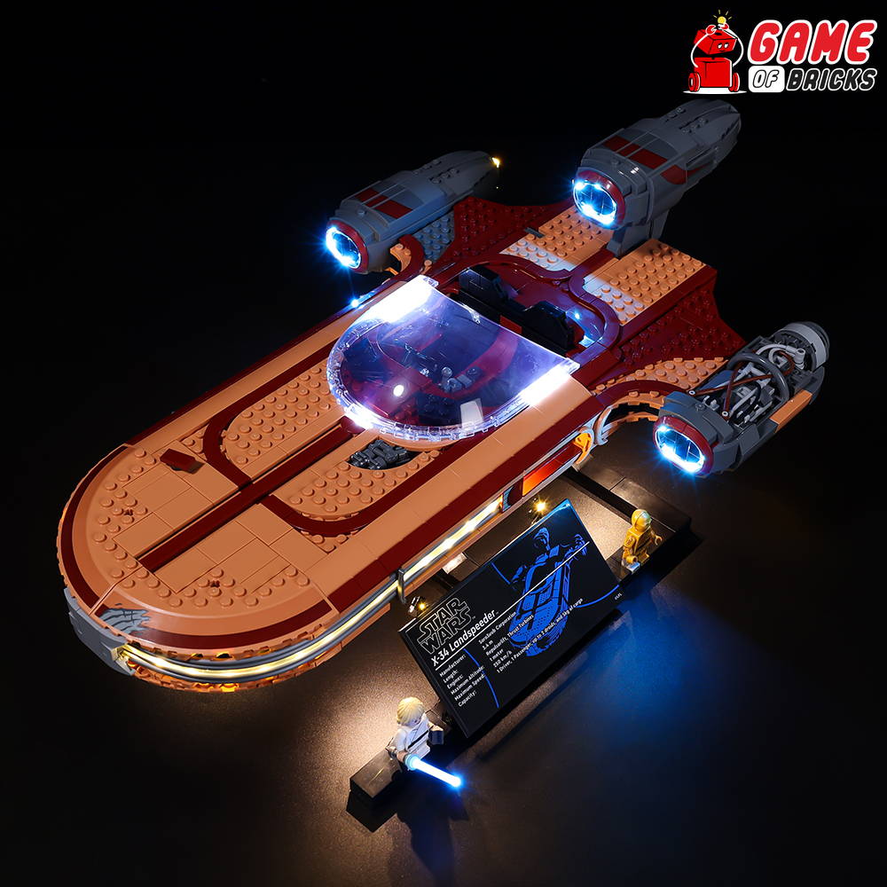 Light Kit for Luke Skywalker's Landspeeder 75341