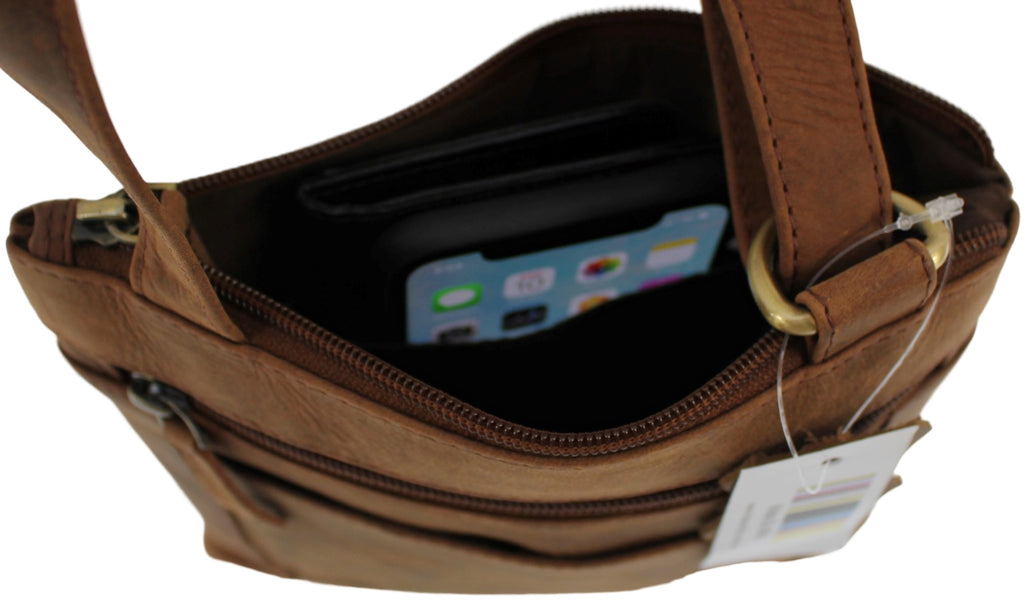 Quality Full Grain Genuine Leather Handbag - Image 9