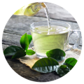 cup of green tea included in the best multivitamins for men whole food blend