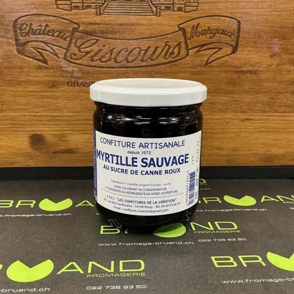 confiture-artisanale-myrtille-sauvage-haute-savoie