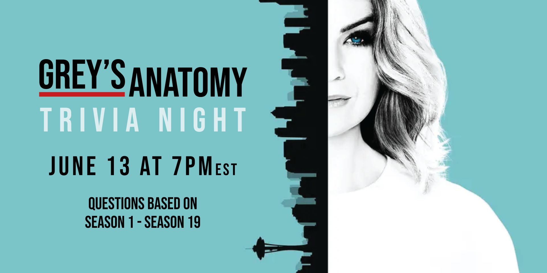 Grey's Anatomy Trivia Night promotional image