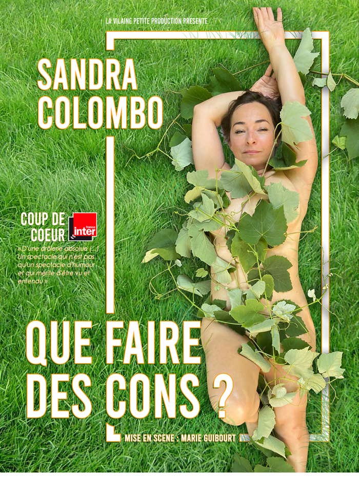 SANDRA COLOMBO DANS QUE FAIRE DES CONS