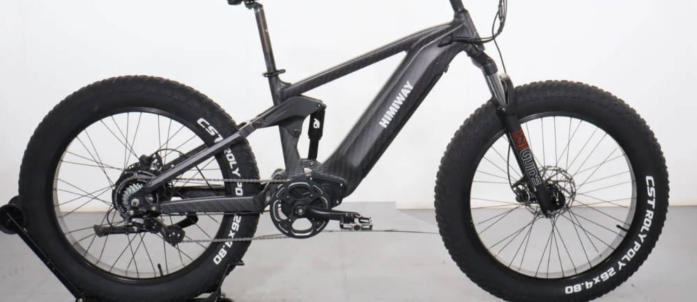 a Himiway D7 full suspension electric bike