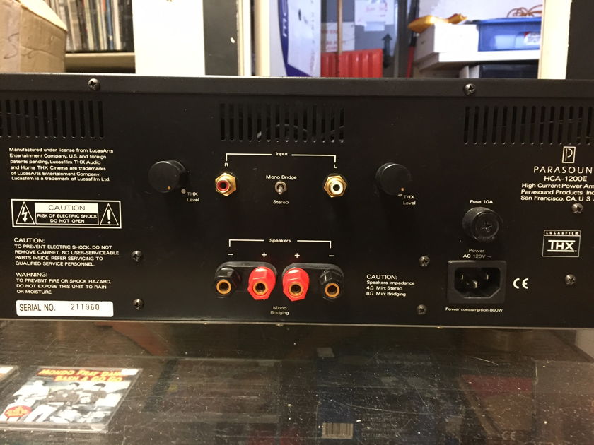 Parasound HCA-1200 mkII Power Amp