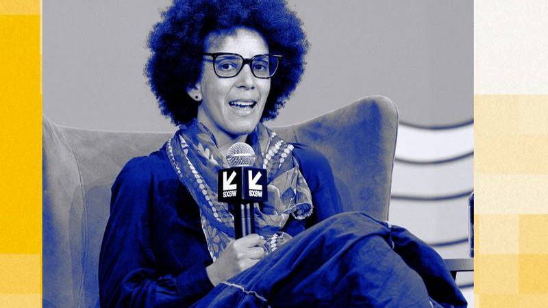 Timnit Gebru at Featured Session: Reclaiming our Humanity in the Age of AI during the SXSW Conference & Festivals held at the JW Marriott on March 15, 2026 in Austin, Texas. (Photo by Travis P. Ball/SXSW Conference & Festivals via Getty Images)