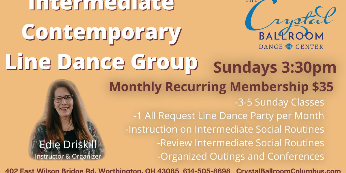Intermediate Contemporary Line Dance Group promotional image