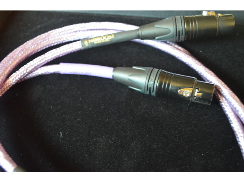 Nordost Frey 2 Norse 1m XLR pair used interconnects