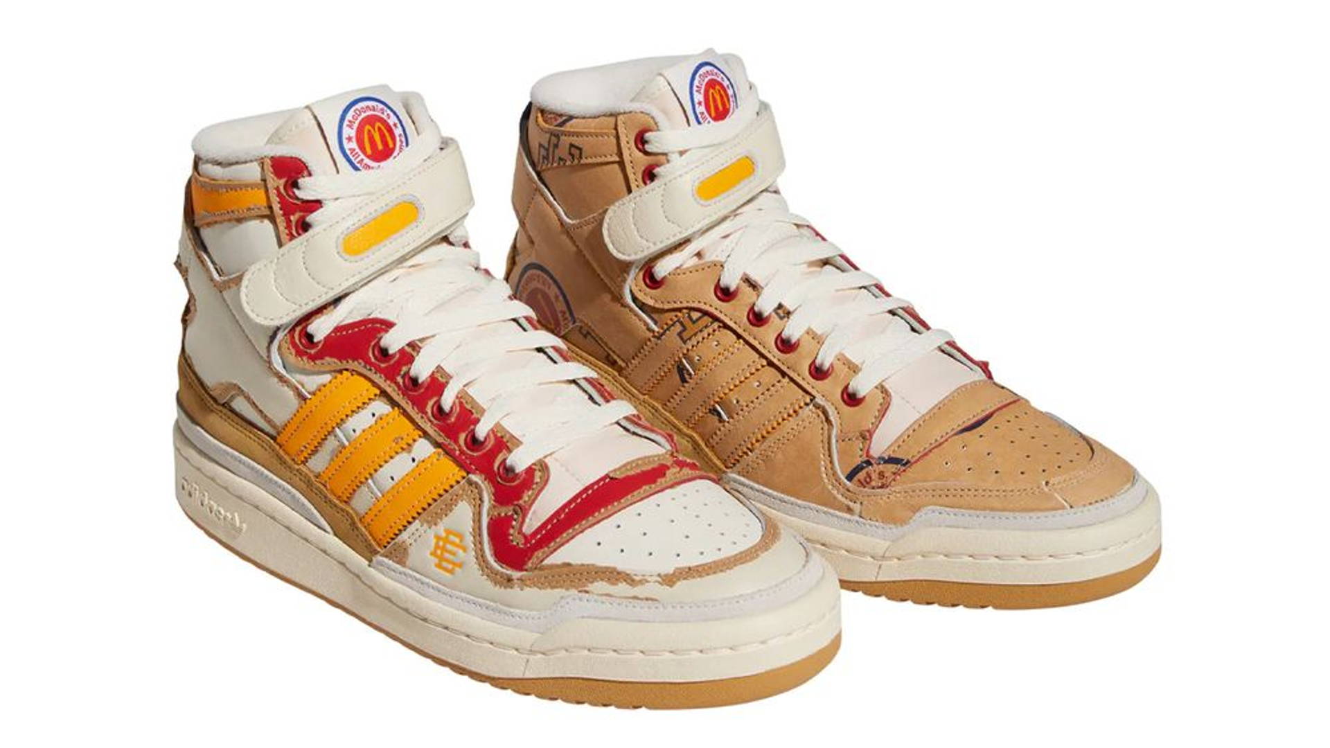 Eric Emanuel Collaborates With McDonald's And Adidas To Reimagine