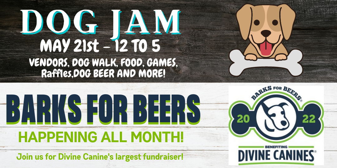 Divine Canines Barks for Beers Fundraiser  promotional image