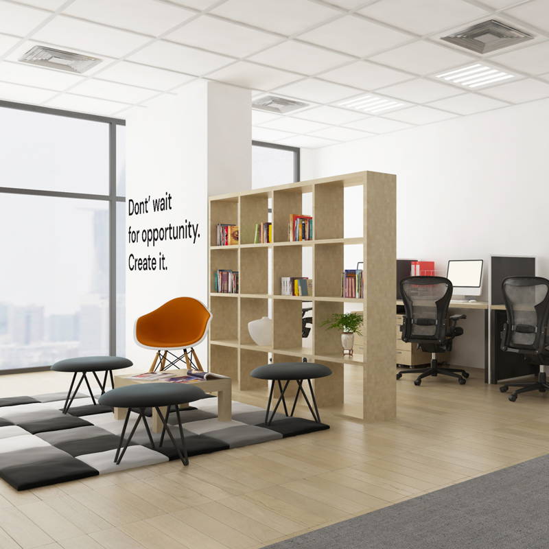 Furnish the office