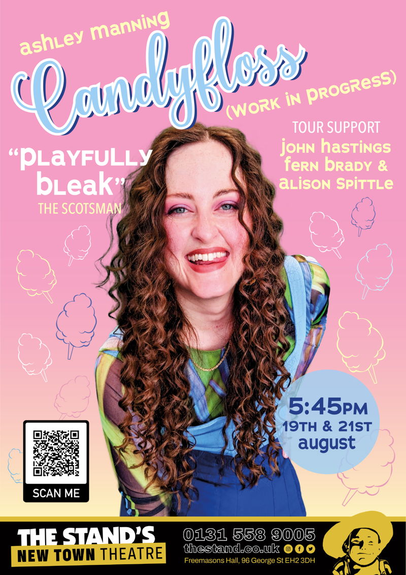 The poster for Ashley Manning - Candyfloss (Work In Progress)