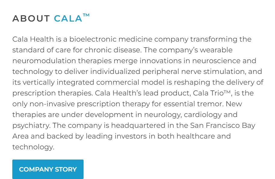 Cala Health product / service