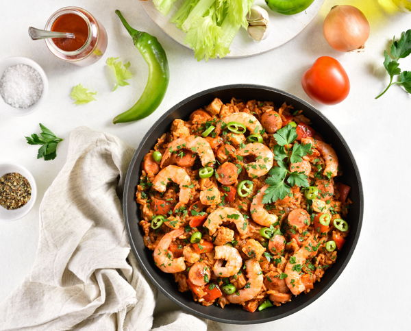 Photo of *NEW*  Gulf Coast Shrimp and Andouille Jambalaya 