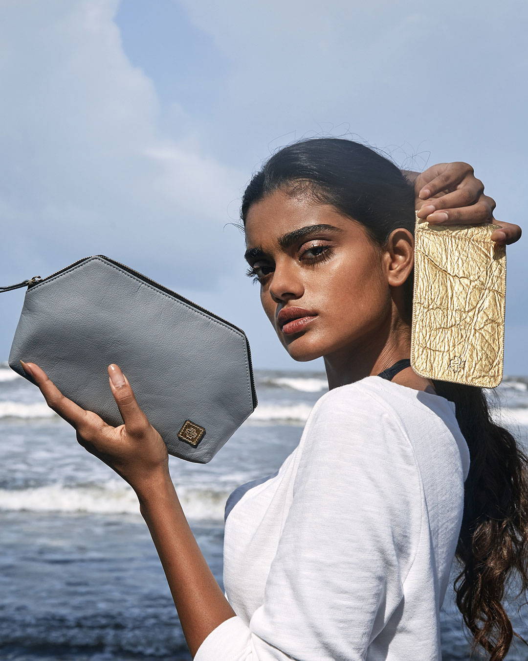 MAYU is a sustainable luxury brand that produces fish leather accessories by upcycling discarded fish skins.