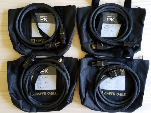 Kimber Kable PK14 Power Cable 6ft (4 pairs brand new)