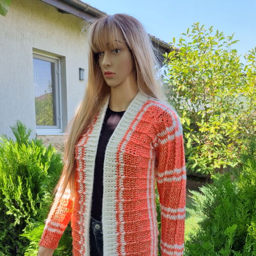 Crochet cardigan or jacket