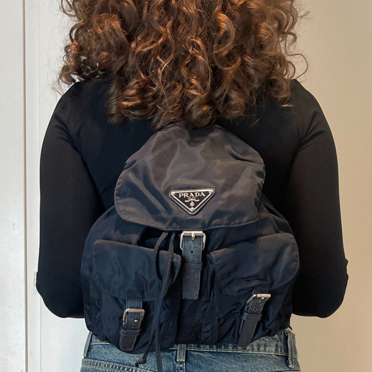 Nylon Prada backpack 