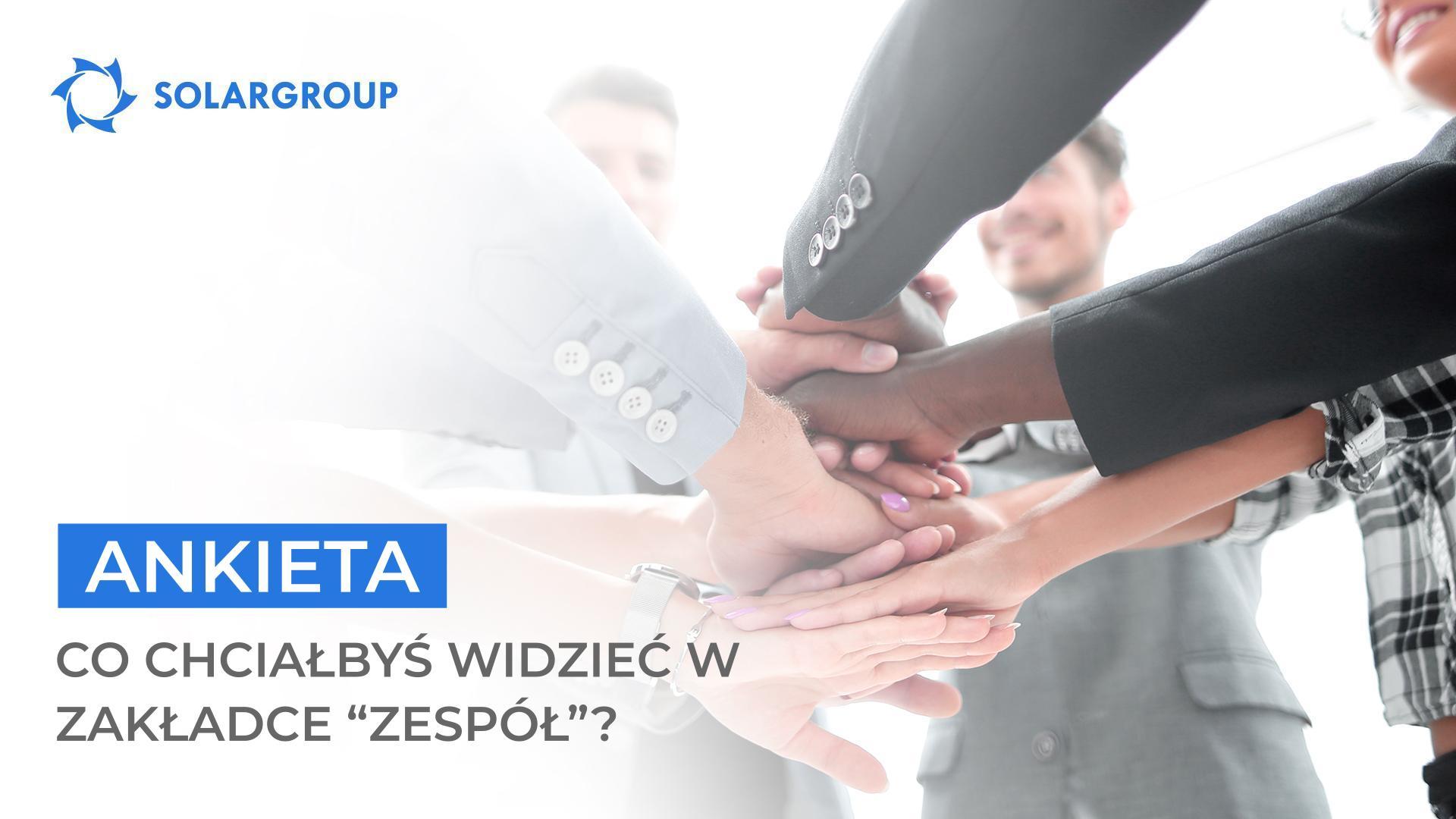 Co chciałbyś zobaczyć w zakładce "Zespół"? | Ankieta