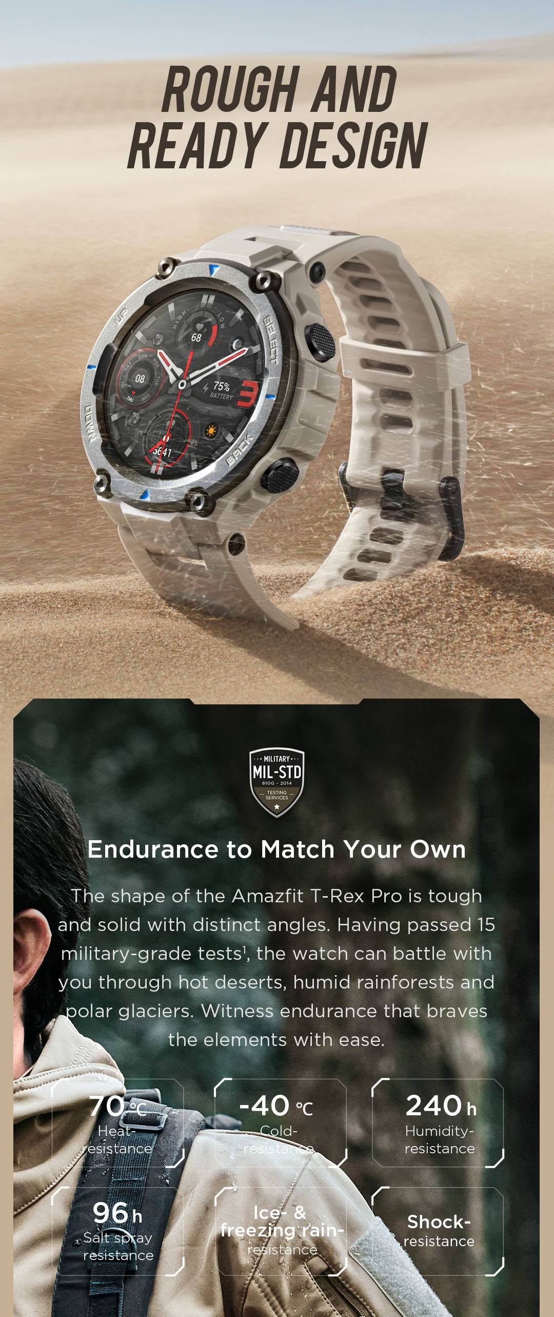 Amazfit T-Rex Pro – Tecno Smart Choice