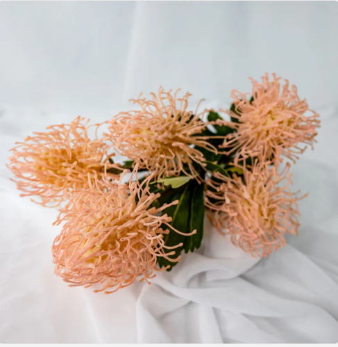 Pink Leucospermum - Realistic Artificial Flowers - Image 3