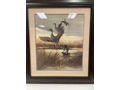 Pintails and Piroques by Ralph J. McDonald-Framed Print