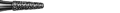round end taper bur