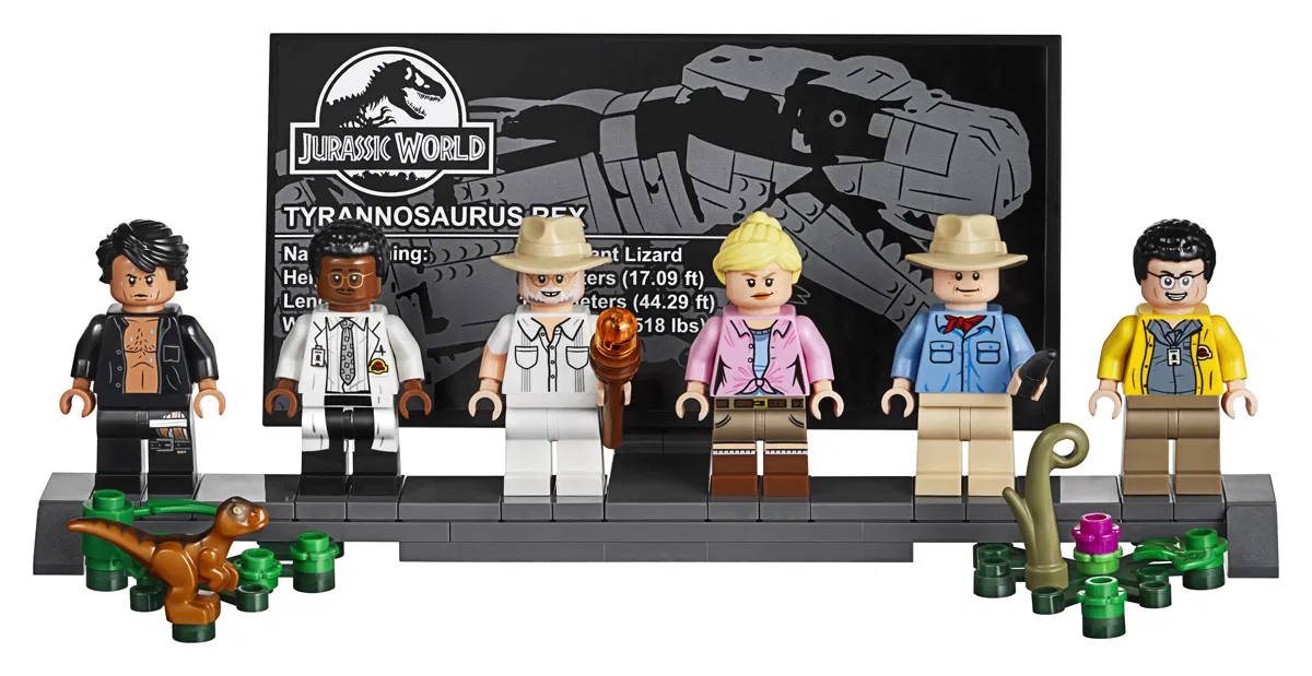 LEGO Jurassic Park Minifigures