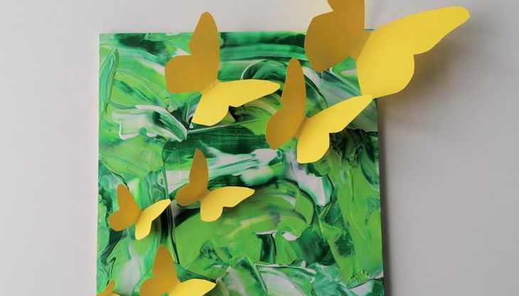 gelber schmetterling copy