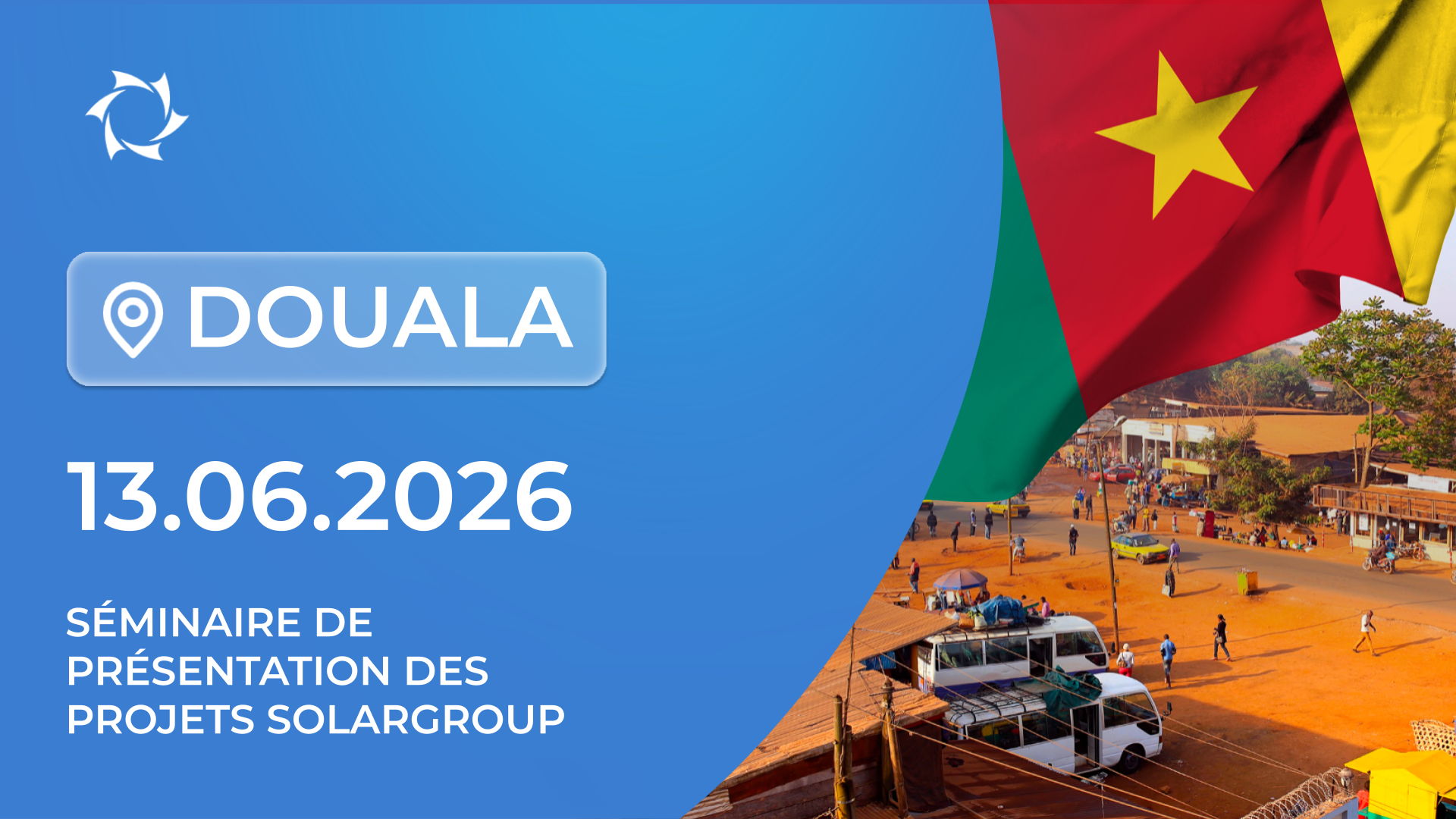 Séminaire de présentation des projets SOLARGROUP à Douala (Cameroun)