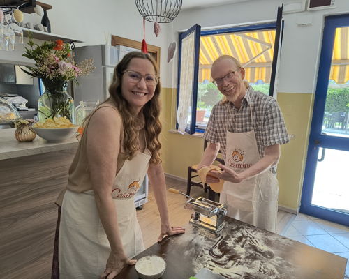 Cooking classes Sona: Tagliatelle-themed evening: let's knead together!