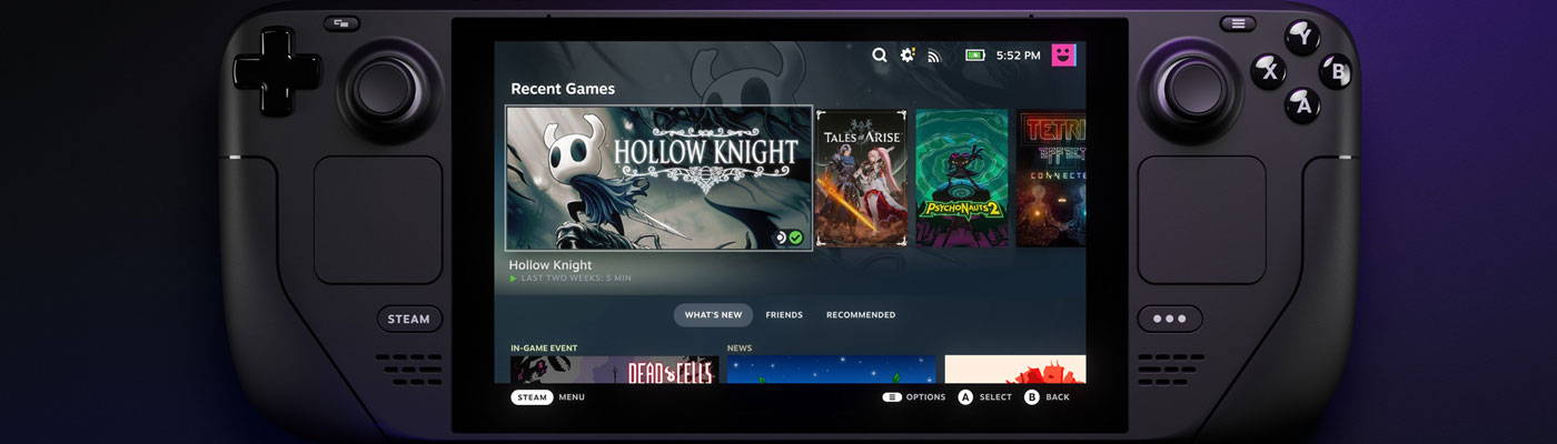 portable gaming monitor for Steam Deck