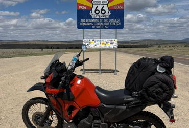 2022 KAWASAKI KLR650 motorcycle for rent near Henderson, NV