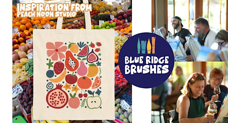 Craft Night: Painted Canvas Totes