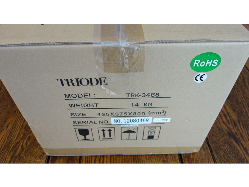 Triode Corporation TRK-3488 Class A Tube Amp Custom Build Audiophile Amp