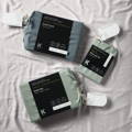 sage and basalt tencel bedding
