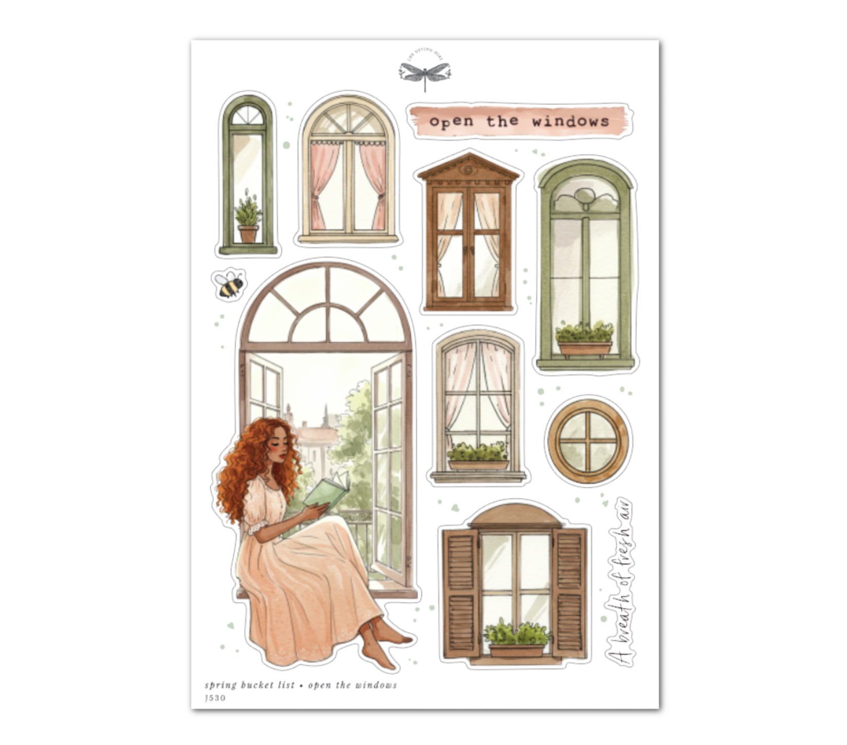 Spring Bucket List • Open the Windows – The Giving Girl