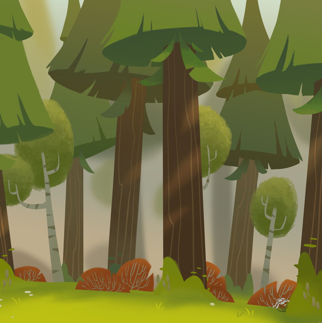 Image of Background painting for Mulberry