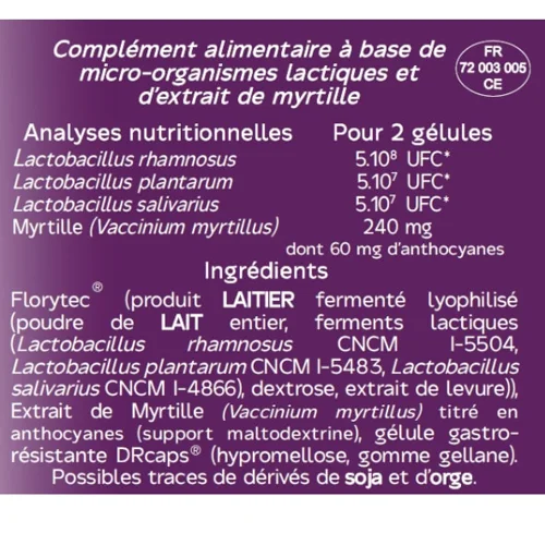 Probiotique & extrait de myrtille - Tiny Complexe Myr-biotiques