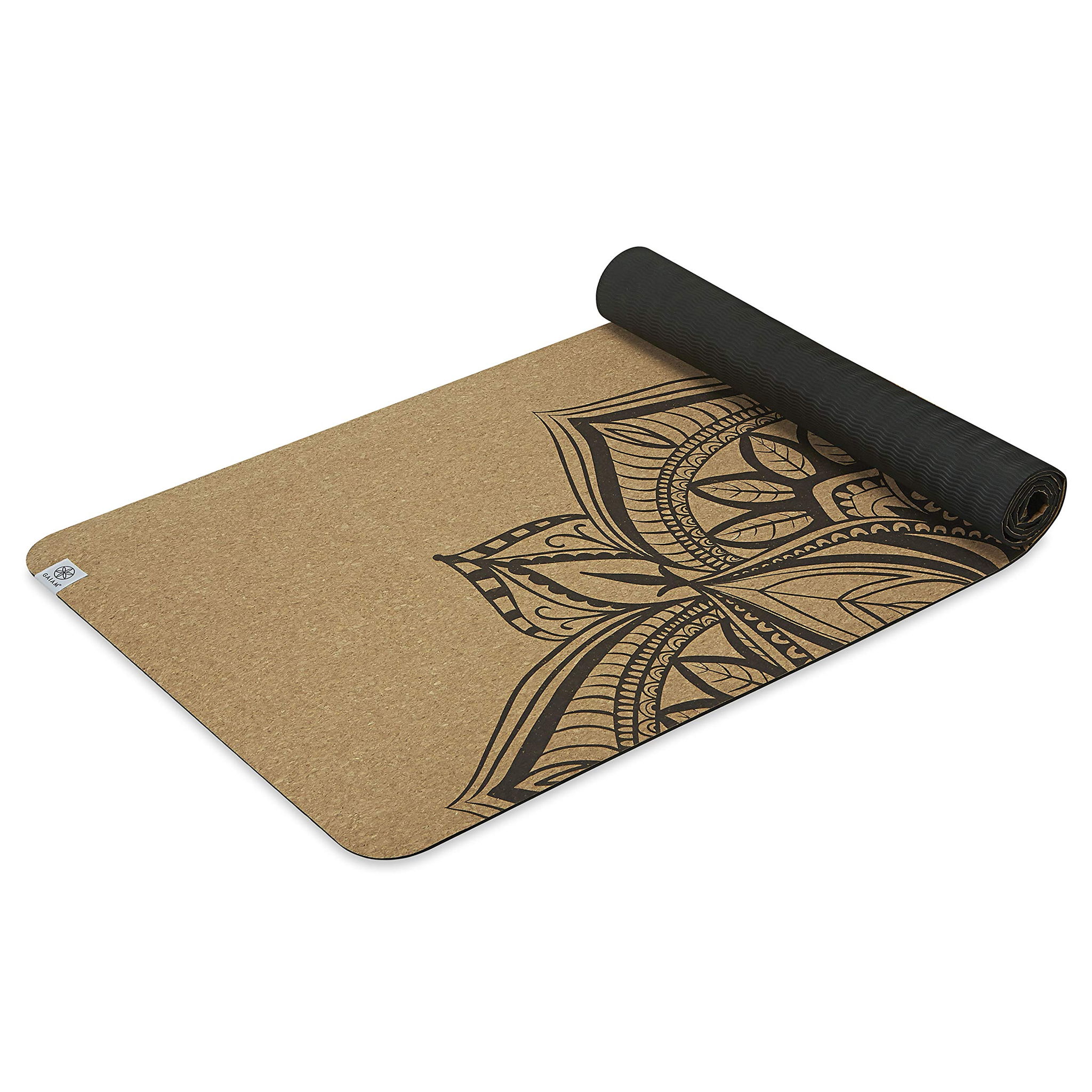 Gaiam Performance Cork Yoga Mats vs Alo Warrior Mat Slant