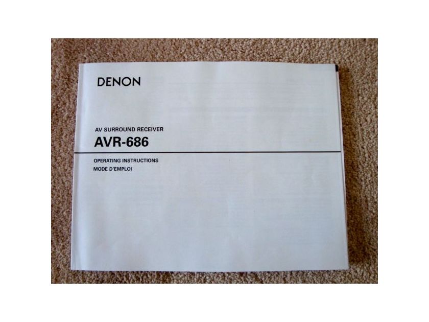 Denon  AVR-686 AV Surround Receiver